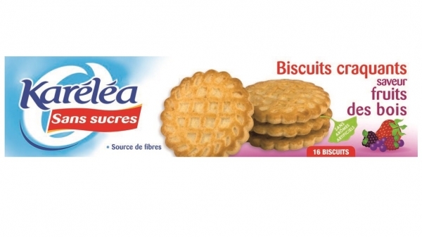 Biscuiti crocanti fructe padure 132g - KARELEA