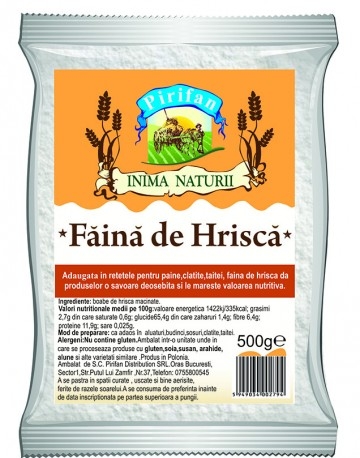 Faina hrisca 250g - PIRIFAN