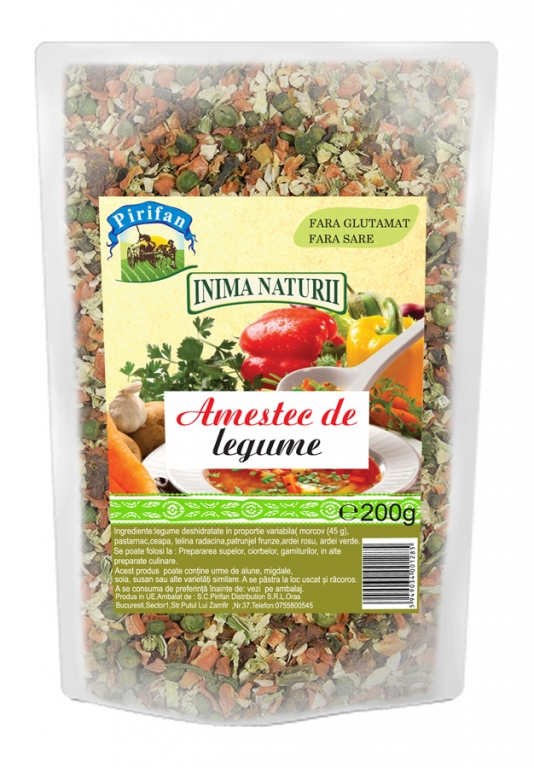 Amestec legume uscate fara sare 200g - PIRIFAN