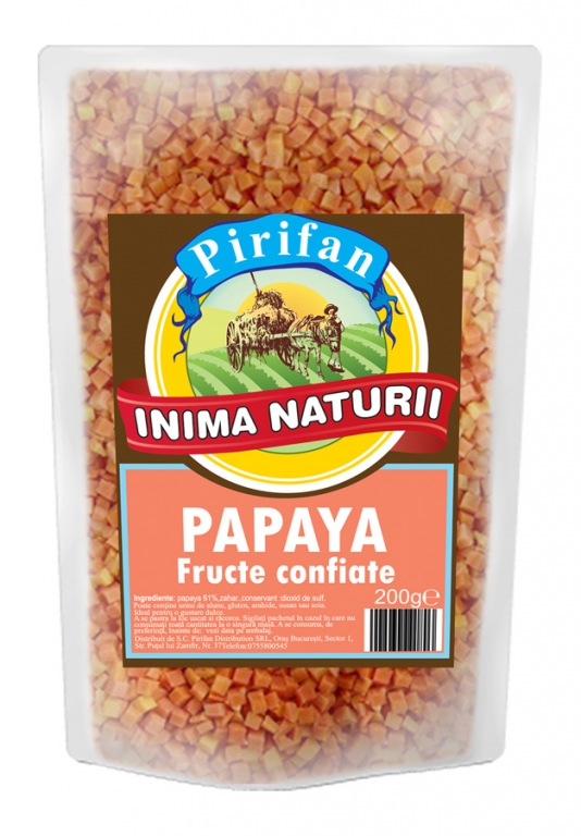 Papaya confiat 200g - PIRIFAN