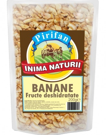 Banane uscate bucatele 200g - PIRIFAN