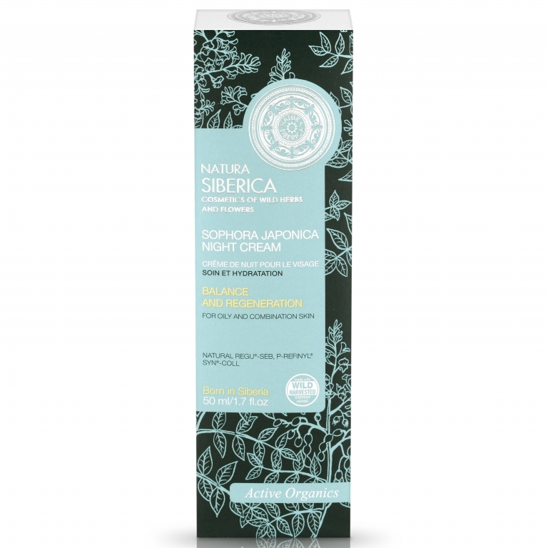 Crema noapte regeneranta ten gras mixt 50ml - NATURA SIBERICA