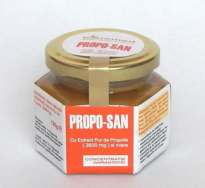 Miere propolis Proposan 120g - BIOREMED