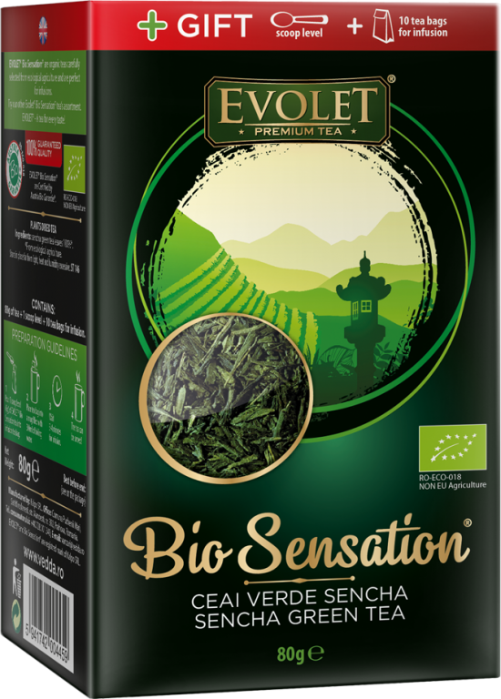 Ceai verde sencha Bio Sensation 80g - EVOLET