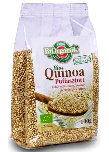 Quinoa expandata boabe eco 100g - BIORGANIK