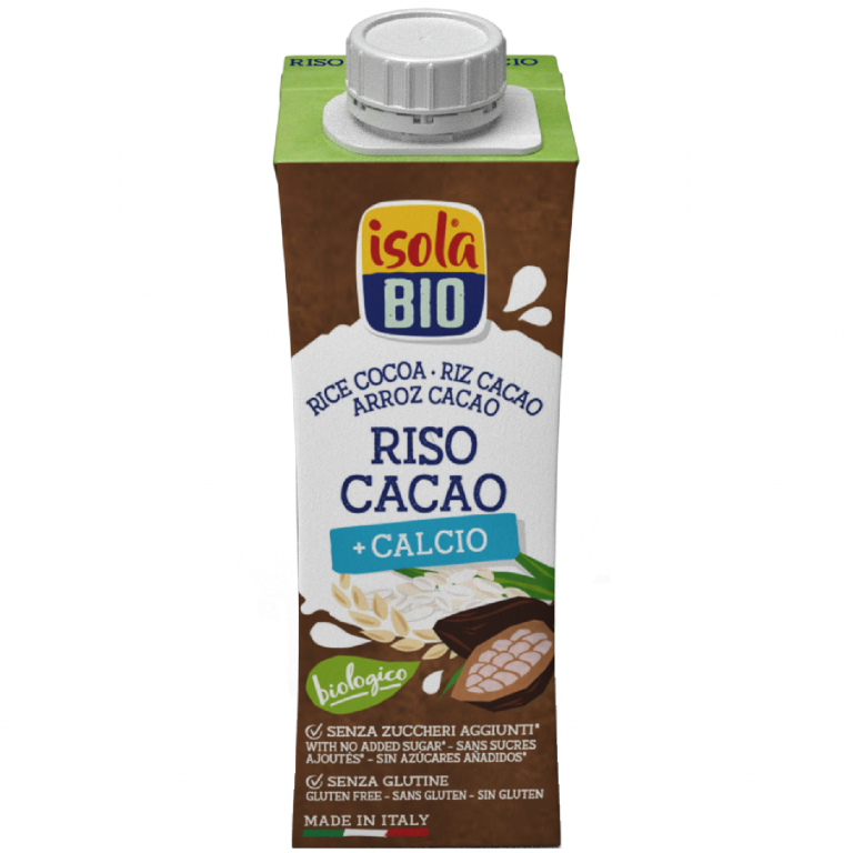 Lapte orez Ca cacao fara gluten eco 250ml - ISOLA BIO