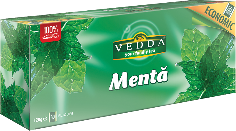 Ceai menta 80dz - VEDDA