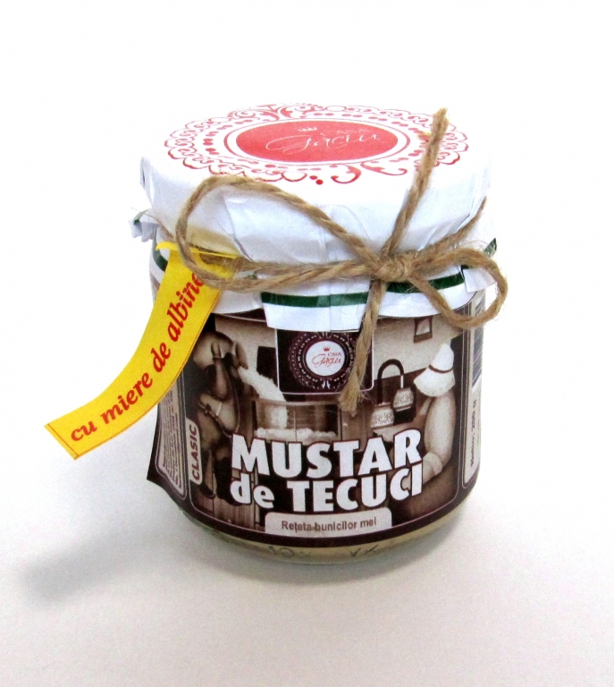 Mustar dulce miere Tecuci 200g - CASA GACIU