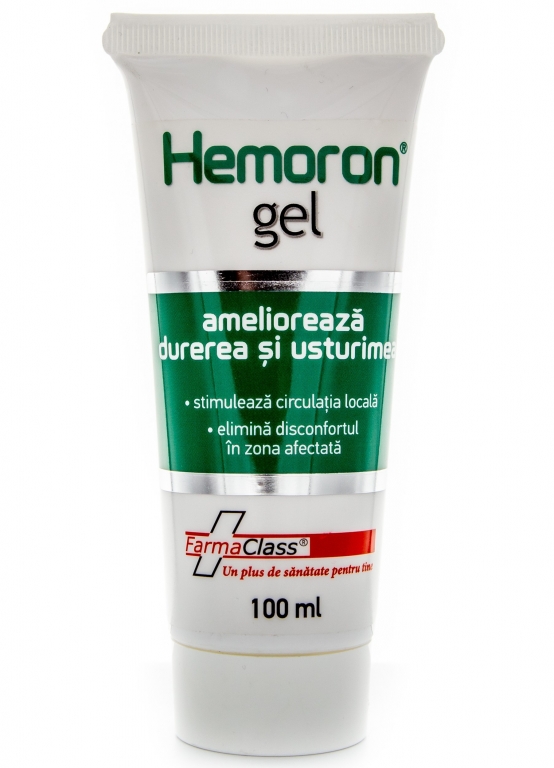 Gel hemoroizi Hemoron 100ml - FARMACLASS