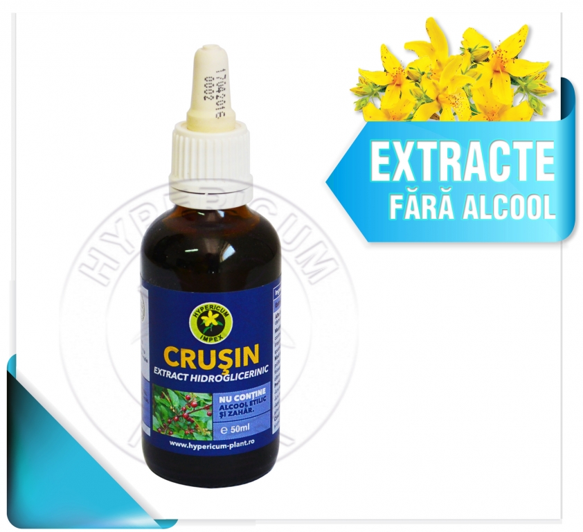 Extract hidrogliceric crusin 50ml - HYPERICUM PLANT