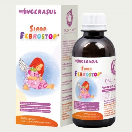 Sirop febrostop Ingeras 200ml - DACIA PLANT