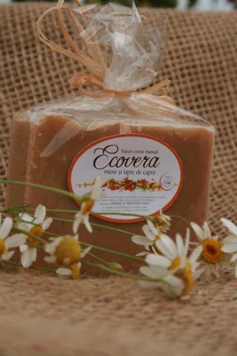 Sapun miere lapte capra Ecovera 125g - PRISACA
