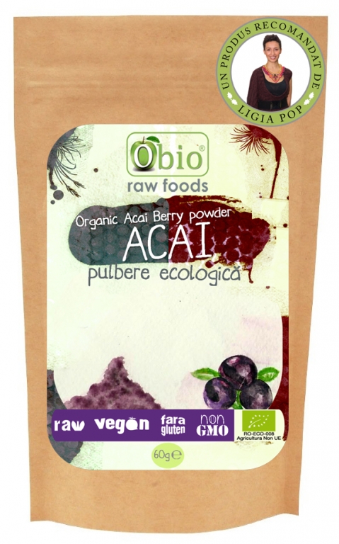 Pulbere acai eco 60g - OBIO