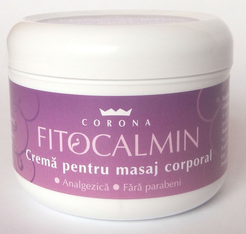 Crema masaj analgezica Fitocalmin 250ml - CORONA