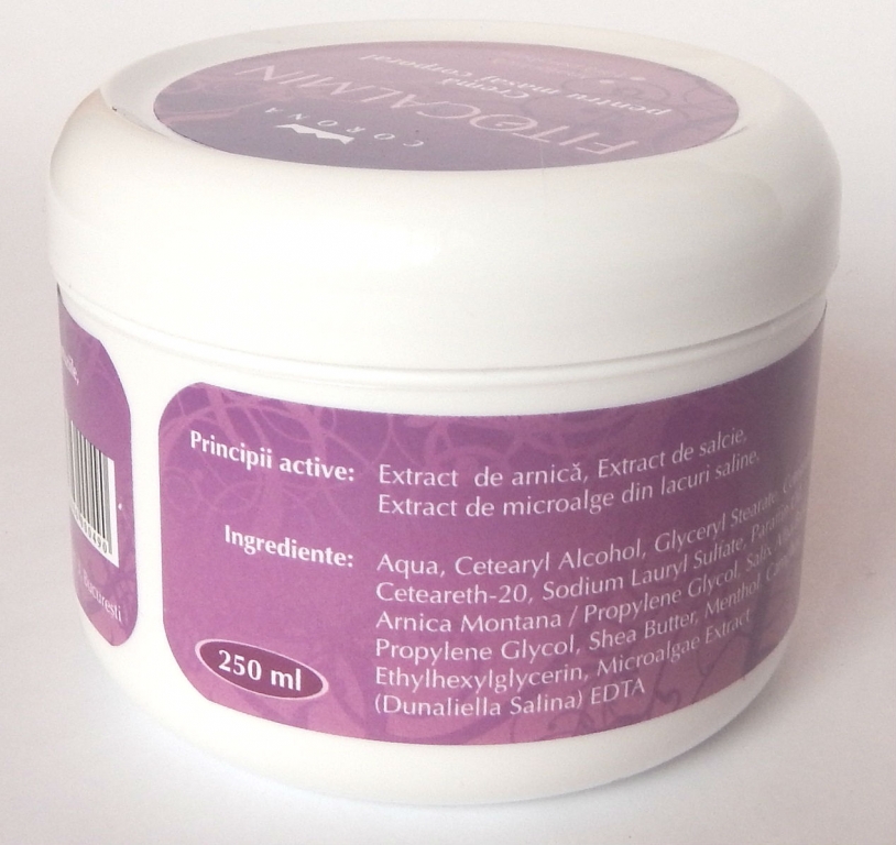 Crema masaj analgezica Fitocalmin 250ml - CORONA