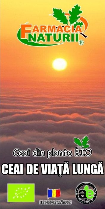 Ceai antioxidant Viata lunga 50g - FARMACIA NATURII