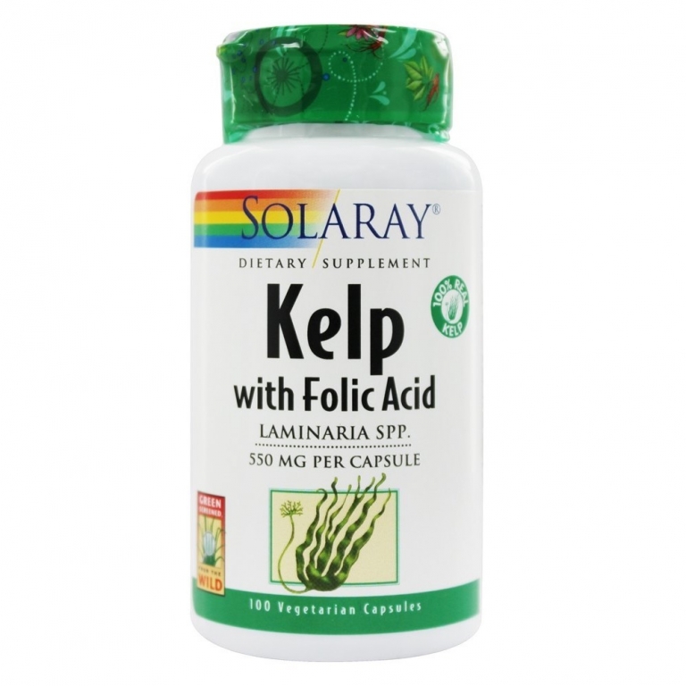 Kelp 550mg 100cps - SOLARAY