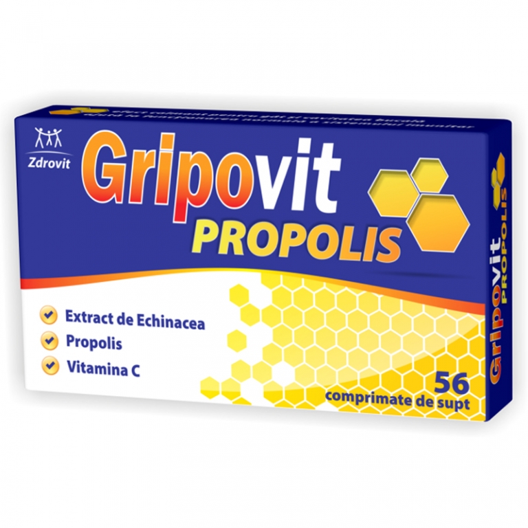 Gripovit propolis 56cp - NATUR PRODUKT