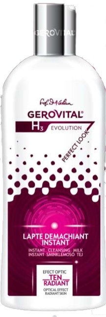 Lapte demachiant instant 200ml - GEROVITAL H3 EVOLUTION