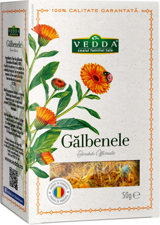 Ceai galbenele 50g - VEDDA