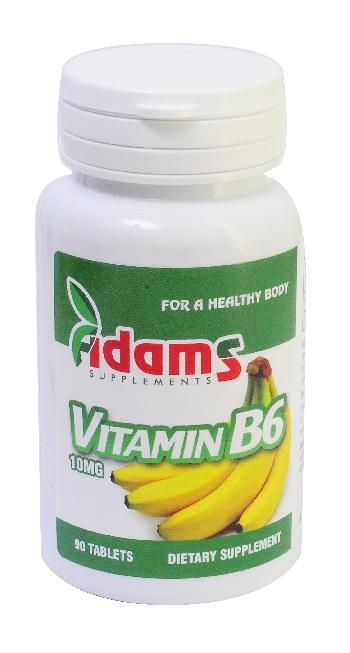 Vitamina B6 10mg 90cp - ADAMS