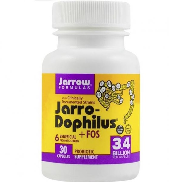 Jarro Dophilus+FOS 30cps - JARROW FORMULAS