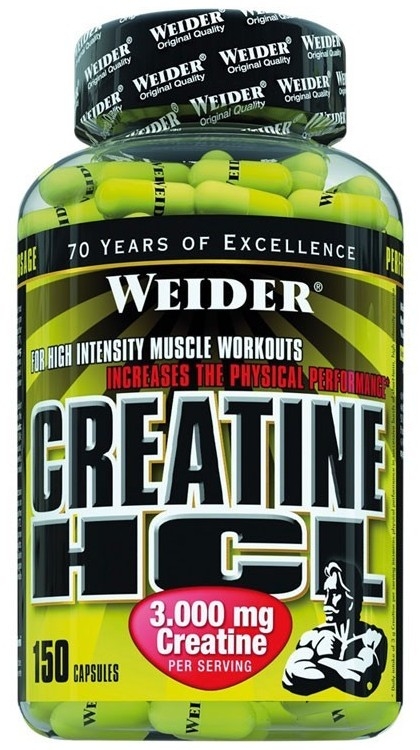 Creatina HCL 1000mg 150cps - WEIDER