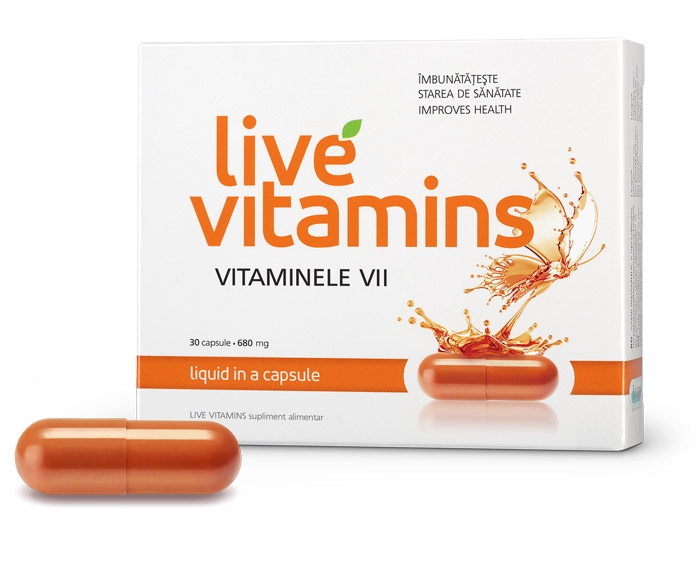 Live vitamins 30cps - VITASLIM