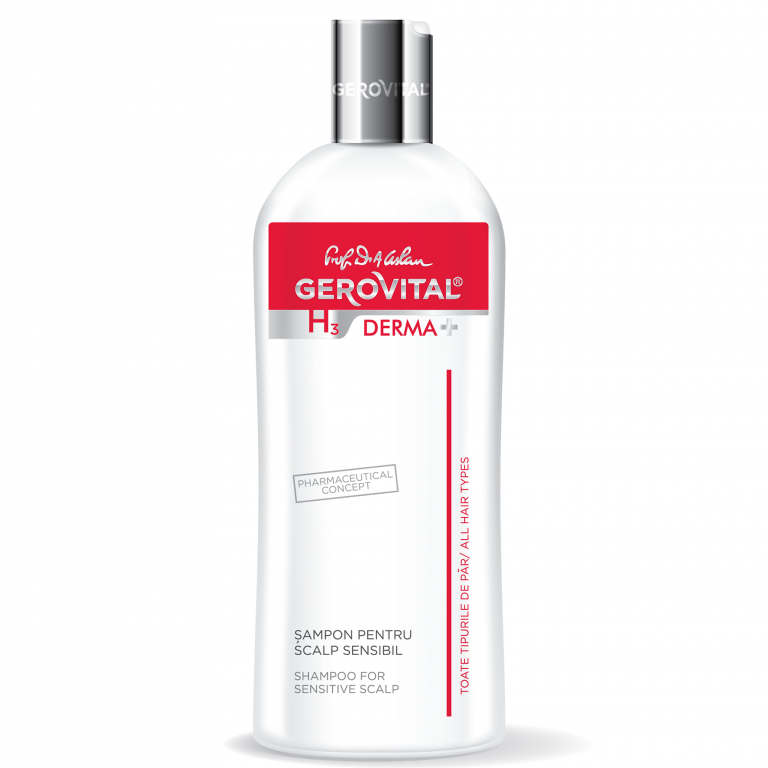 Sampon scalp sensibil 200ml - GEROVITAL H3 DERMA+