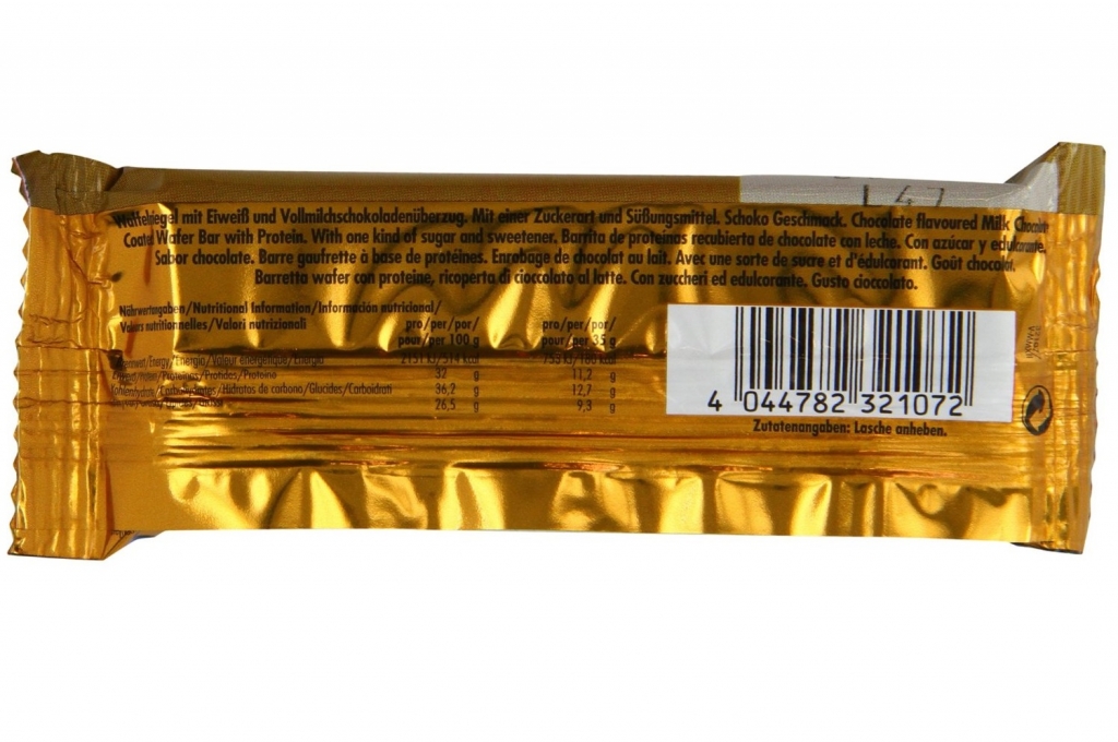 Baton proteic 32% WheyWafer ciocolata 35g - WEIDER