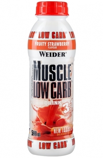 Shake muscle low carb capsuni 500ml - WEIDER
