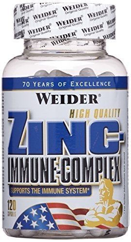 Zinc immune complex 120cps - WEIDER