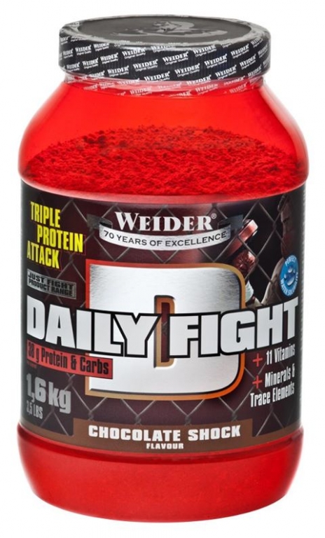 Pulbere Daily Fight ciocolata 1,6kg - WEIDER