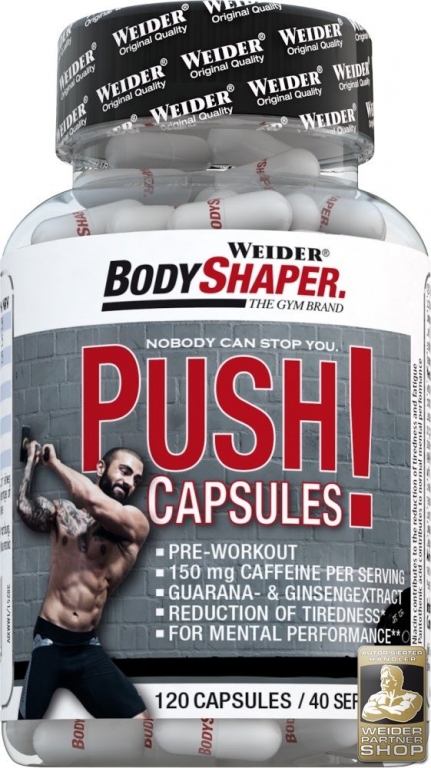 Push capsules 120cps - BODY SHAPER