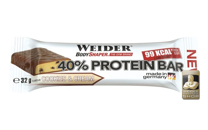 Baton proteic 40% ProteinBar cookie 32g - BODY SHAPER
