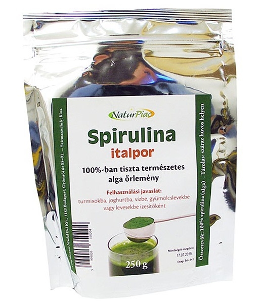 Pulbere spirulina 250g - NATURPIAC