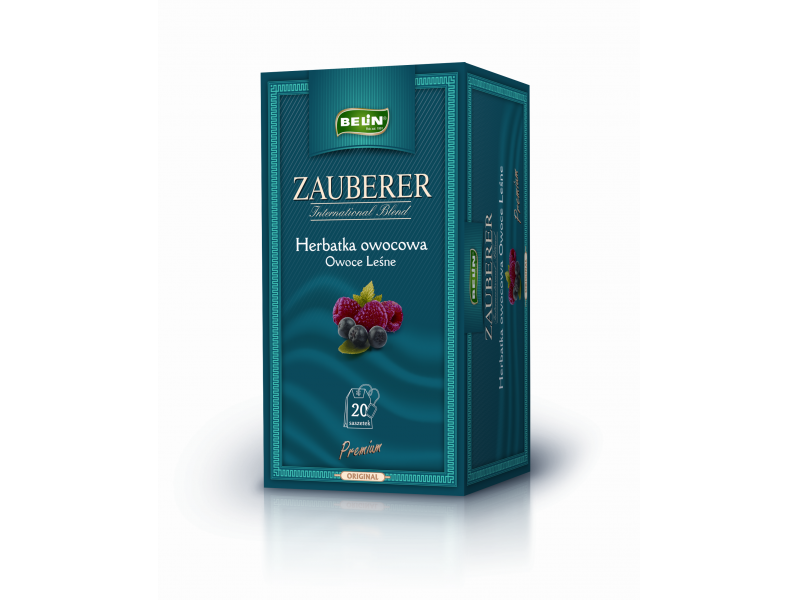 Ceai fructe padure premium 20dz - ZAUBERER