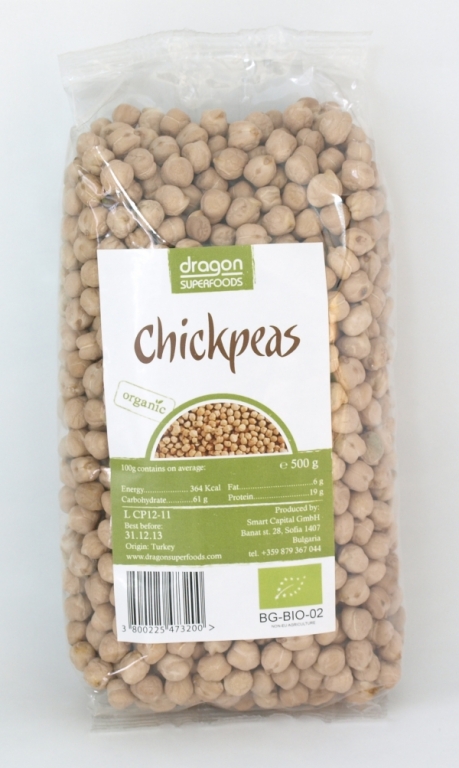 Naut boabe eco 500g - SMART ORGANIC