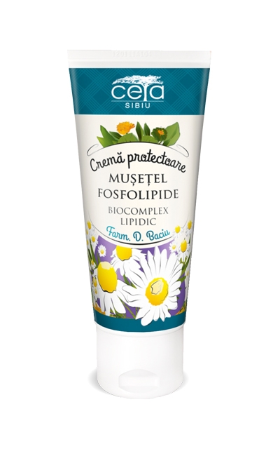 Crema protectoare musetel fosfolipide 50ml - CETA SIBIU