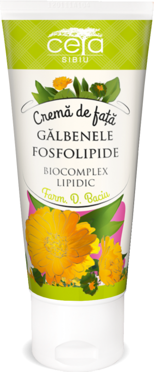 Crema fata galbenele fosfolipide 50ml - CETA SIBIU