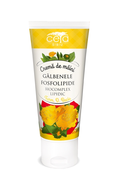 Crema maini galbenele fosfolipide 50ml - CETA SIBIU