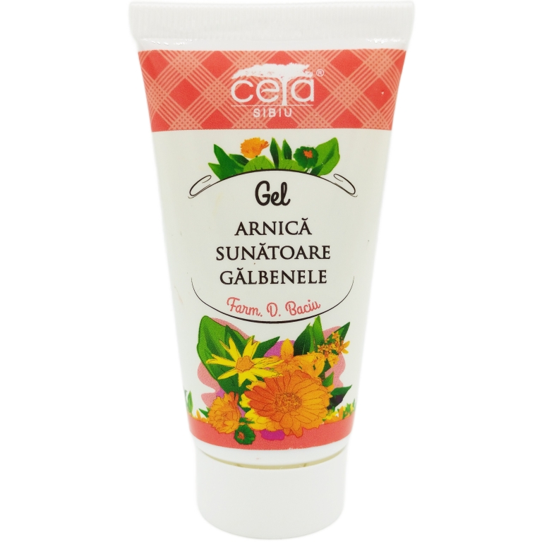 Gel arnica sunatoare galbenele 50ml - CETA