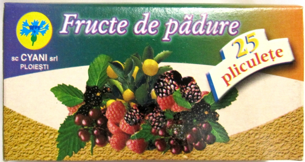 Ceai fructe padure 25dz - CYANI