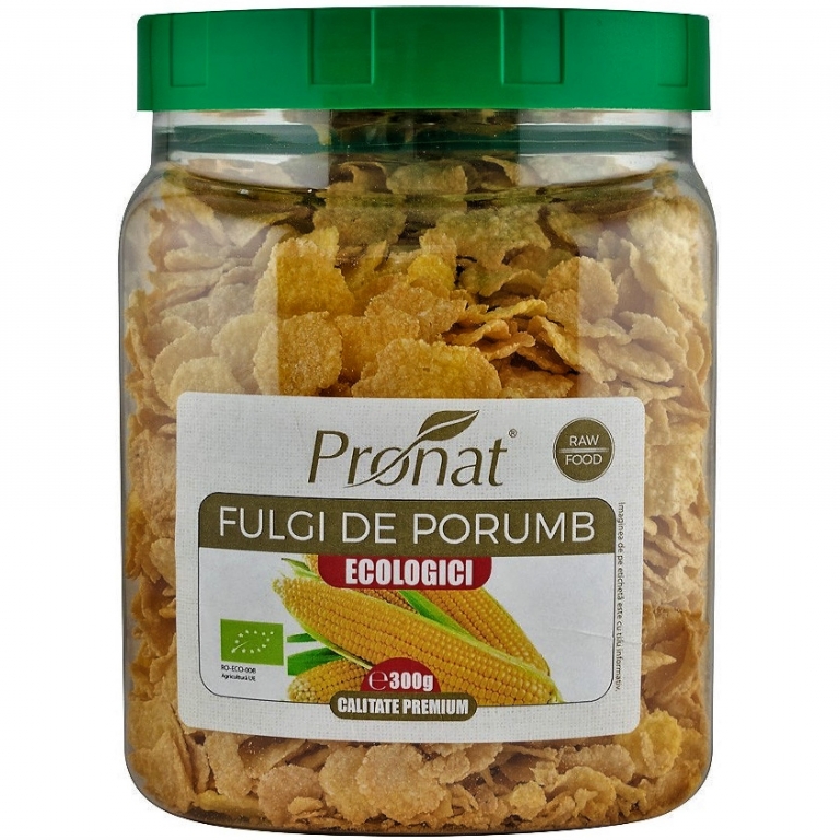 Fulgi porumb fara zahar premium eco 300g - PRONAT