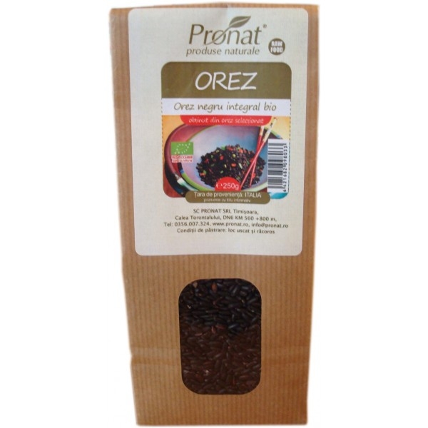 Orez negru integral eco 250g - PRONAT