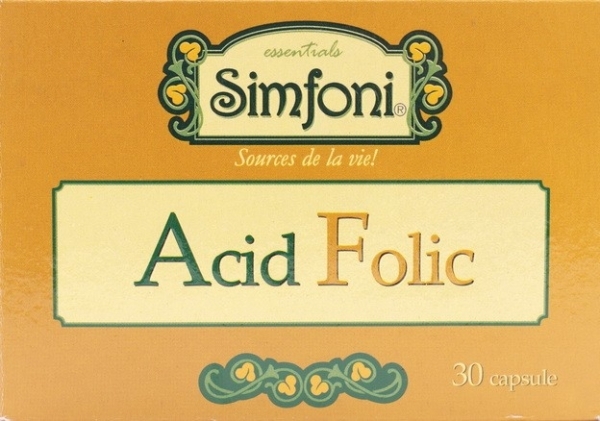 Acid folic 1,2mg 30cps - AMNIOCEN