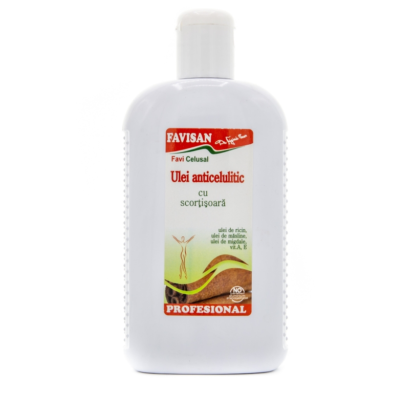 Ulei anticelulitic scortisoara FaviCelusal 300ml - FAVISAN