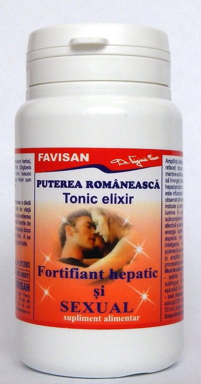 Tonic elixir Puterea Romaneasca 50g - FAVISAN