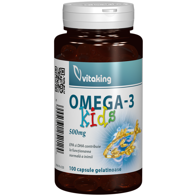 Omega3 copii 500mg 100cp - VITAKING