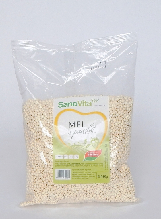 Mei expandat boabe 150g - SANOVITA